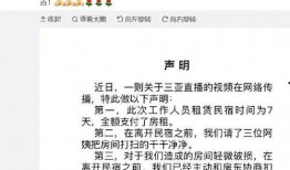 三亚民宿爆料事件最新情况,最新进展揭秘，真相大白！